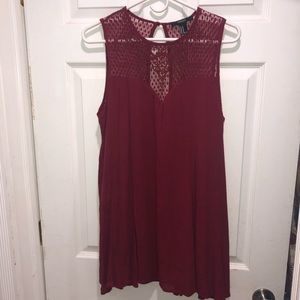 Maroon dress
